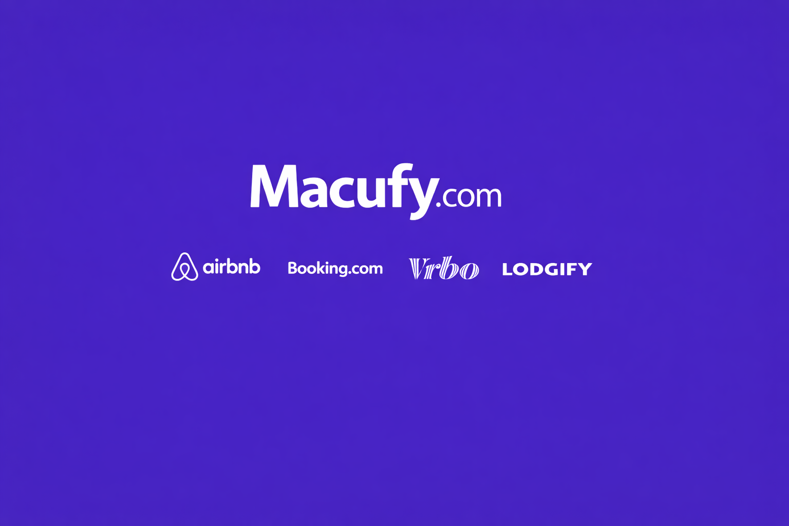 Synchronisation with Airbnb, Booking.com, Vrbo and Lodgify: Total Management of Your Holiday Rental with Macufy