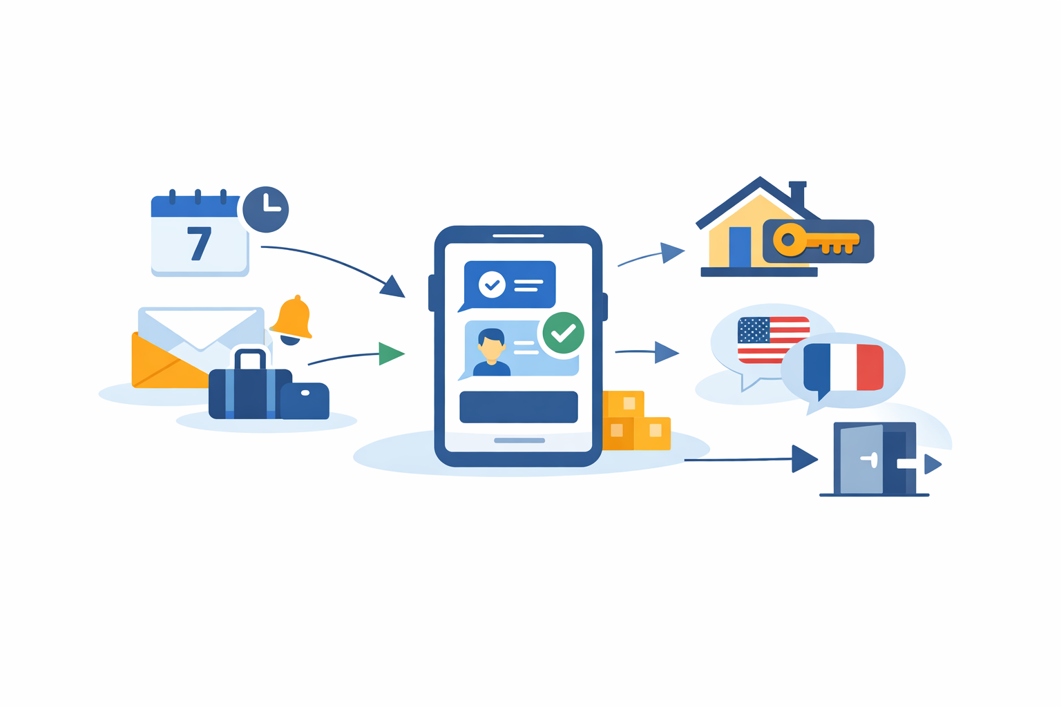 Automatic Messages to Guests in Macufy: Online Check-in and Personalised Notifications