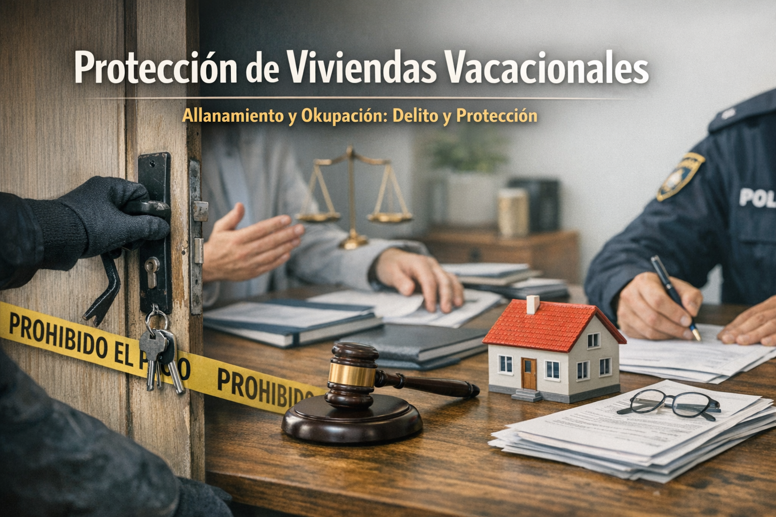 Protección de Viviendas Vacacionales: El Delito de Allanamiento de Morada y Okupación