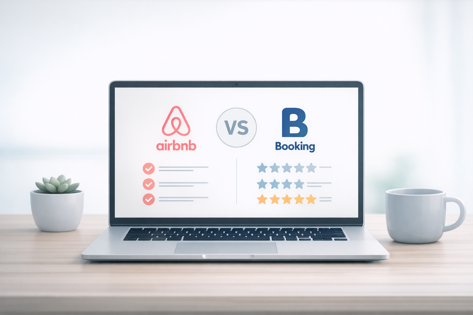 Airbnb vs Booking: ¿Cuál elegir en España en 2026?
