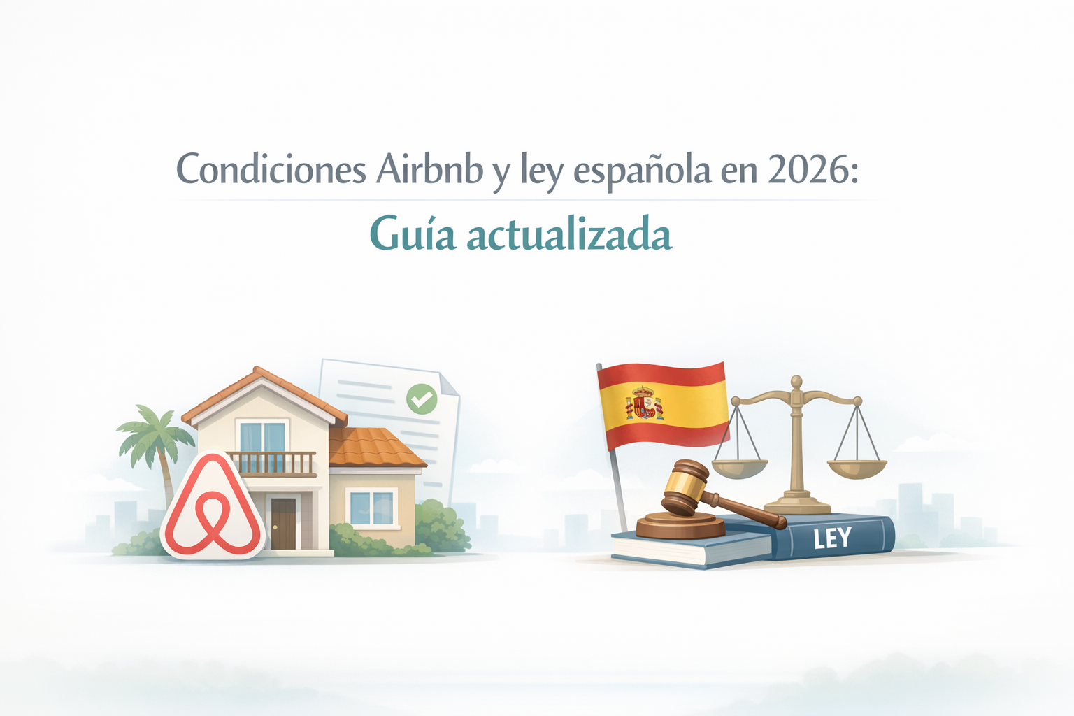 Condiciones Airbnb y ley española en 2026: Guía actualizada