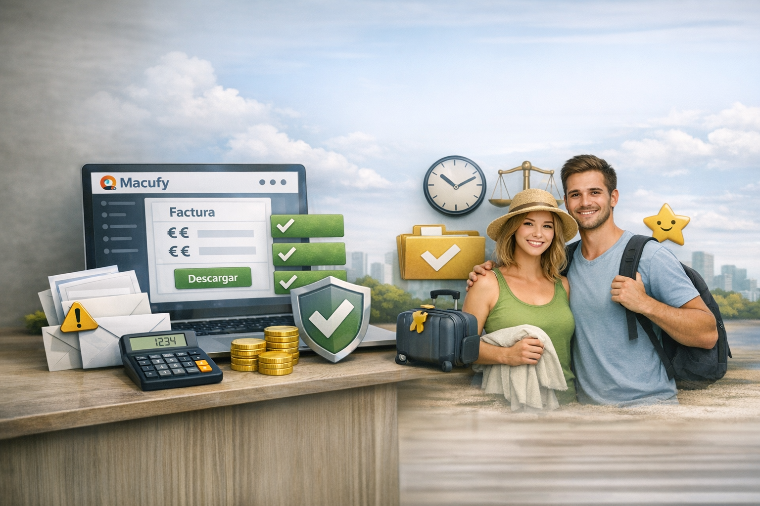 Genera la factura de tu alquiler vacacional con un solo clic en Macufy: la solución definitiva para propietarios y gestores