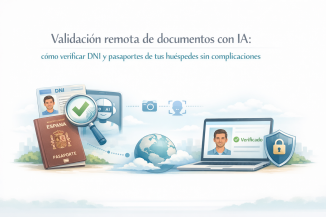 Validación remota de documentos con IA: cómo verificar DNI y pasaportes de tus huéspedes sin complicaciones